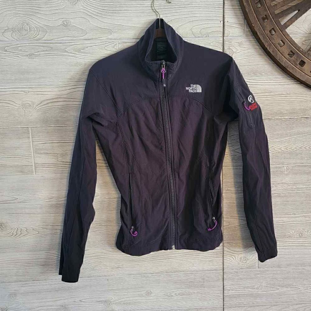North Face Summit Series Full Zip Sweatshirt Womens SZ M Windstopper